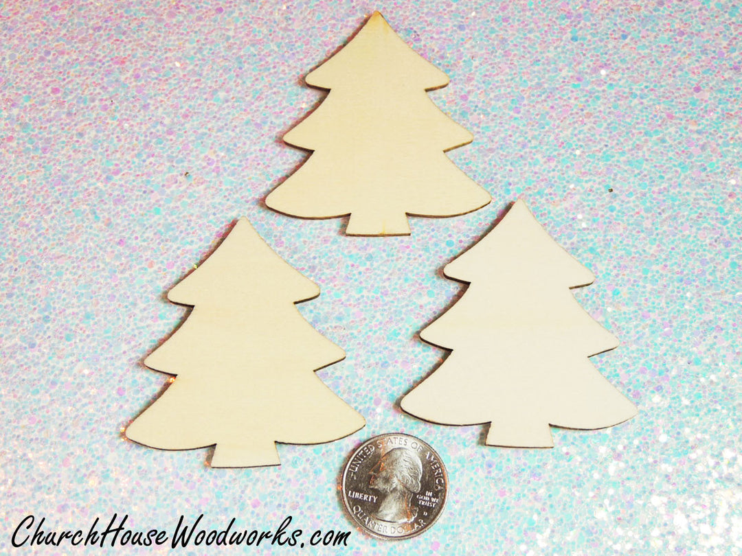 Wooden Christmas Ornaments-Christmas Tree Ornaments by ChurchHouseWoodworks.com